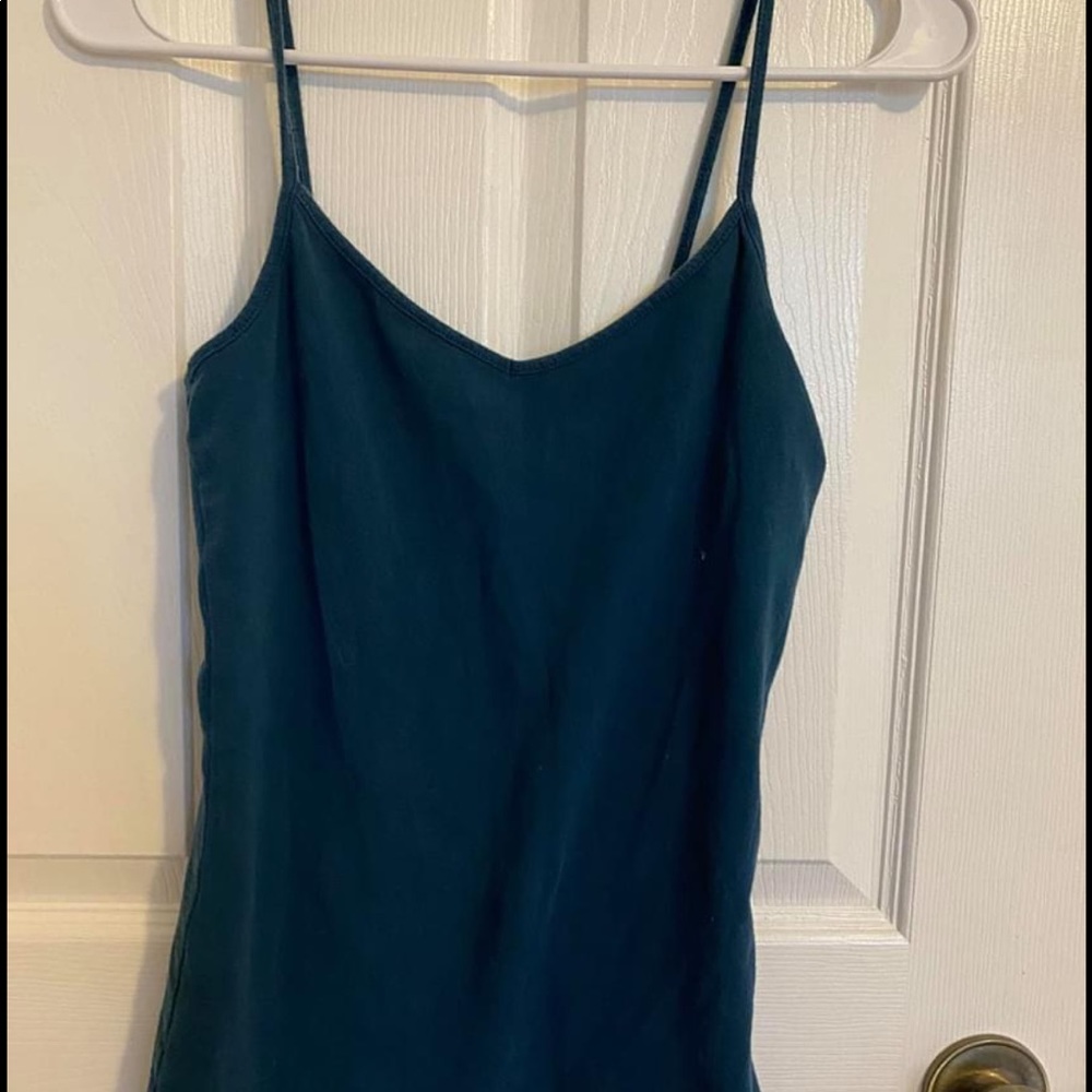Teal tank top